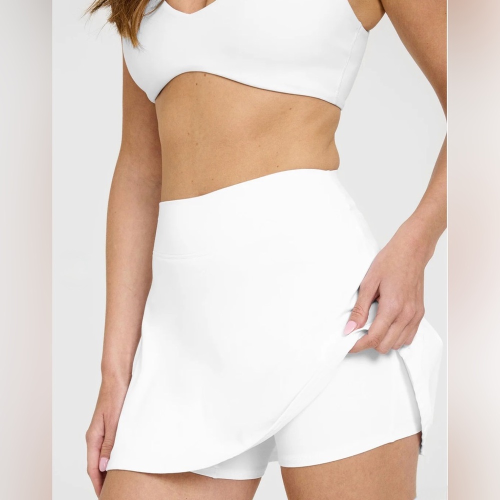 NWT [Oner Active] Softmotion Tennis Skort (Skirt w/ Shorts) in White Women’s XXL - Picture 5 of 14